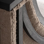 Sillón Seyches — Lino negro