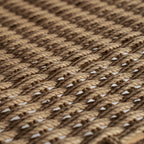 Sillón Vaduz — Madera de teca marrón