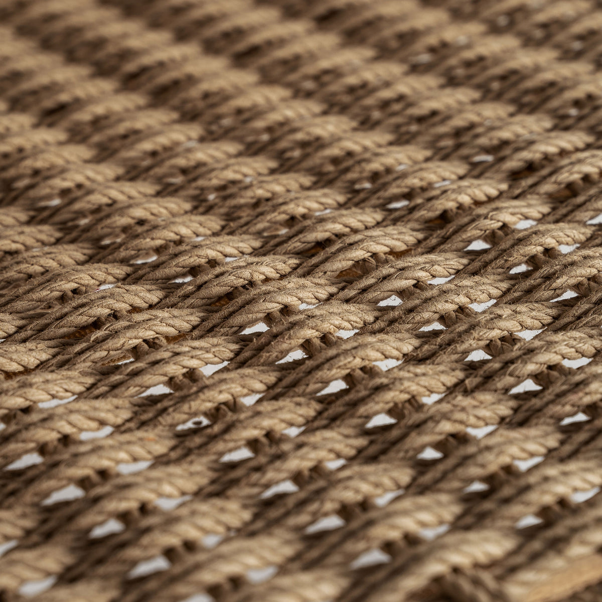 Sillón Vaduz — Madera de teca marrón