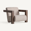 Sillón Virazeil — Poliéster crema