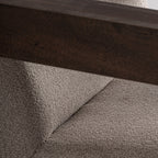 Sillón Virazeil — Poliéster crema