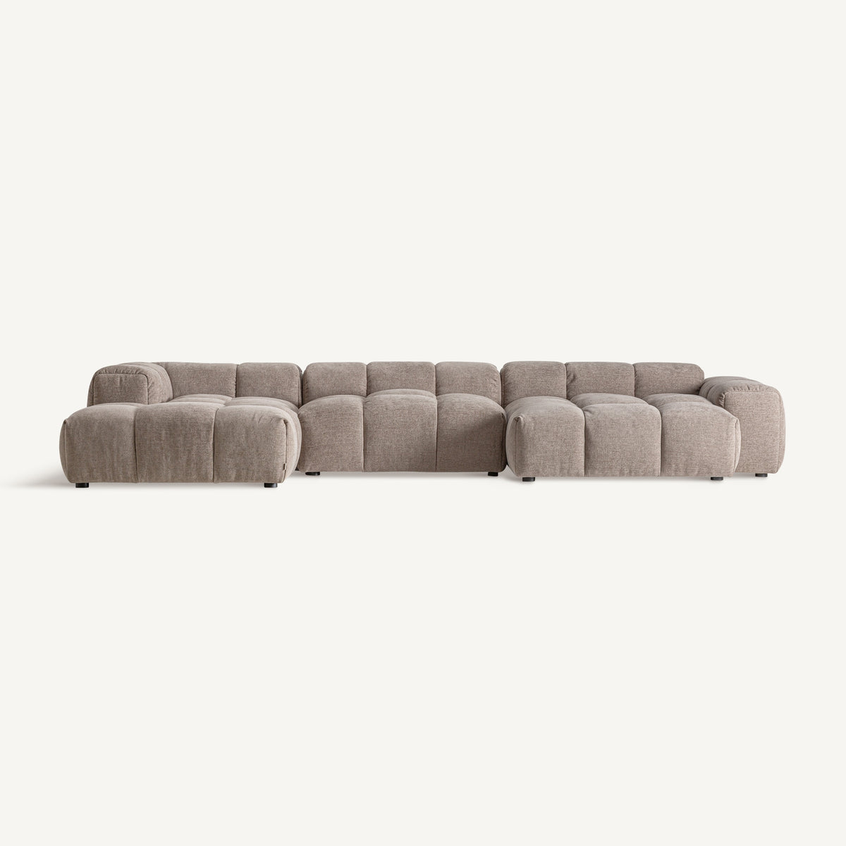 Sofá Buade — Poliéster beige