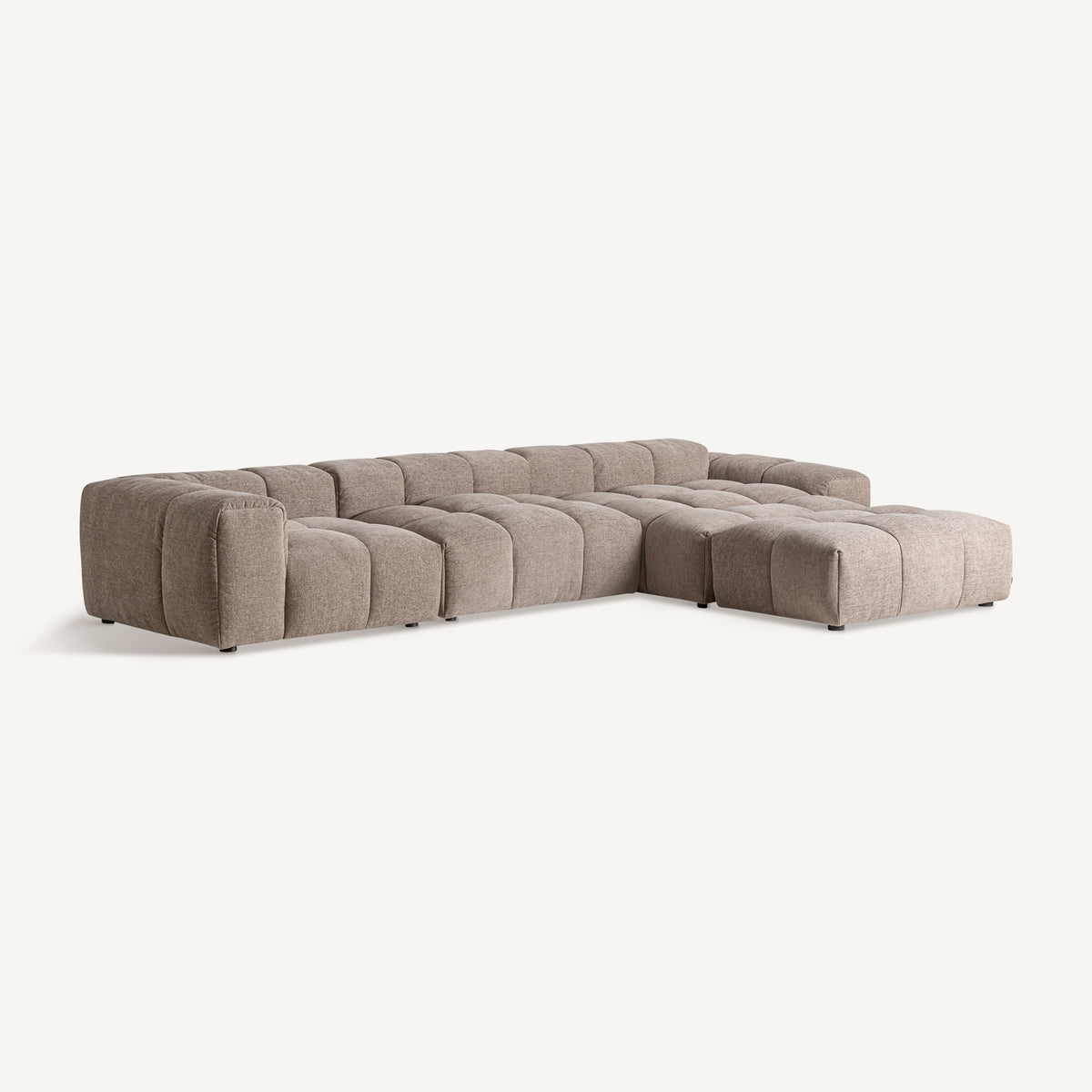 Sofá Buade — Poliéster beige