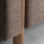 Sofá Carlton — Poliéster beige jaspeado