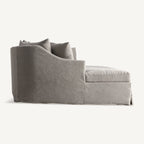 Sofá Corbun — Lino topo