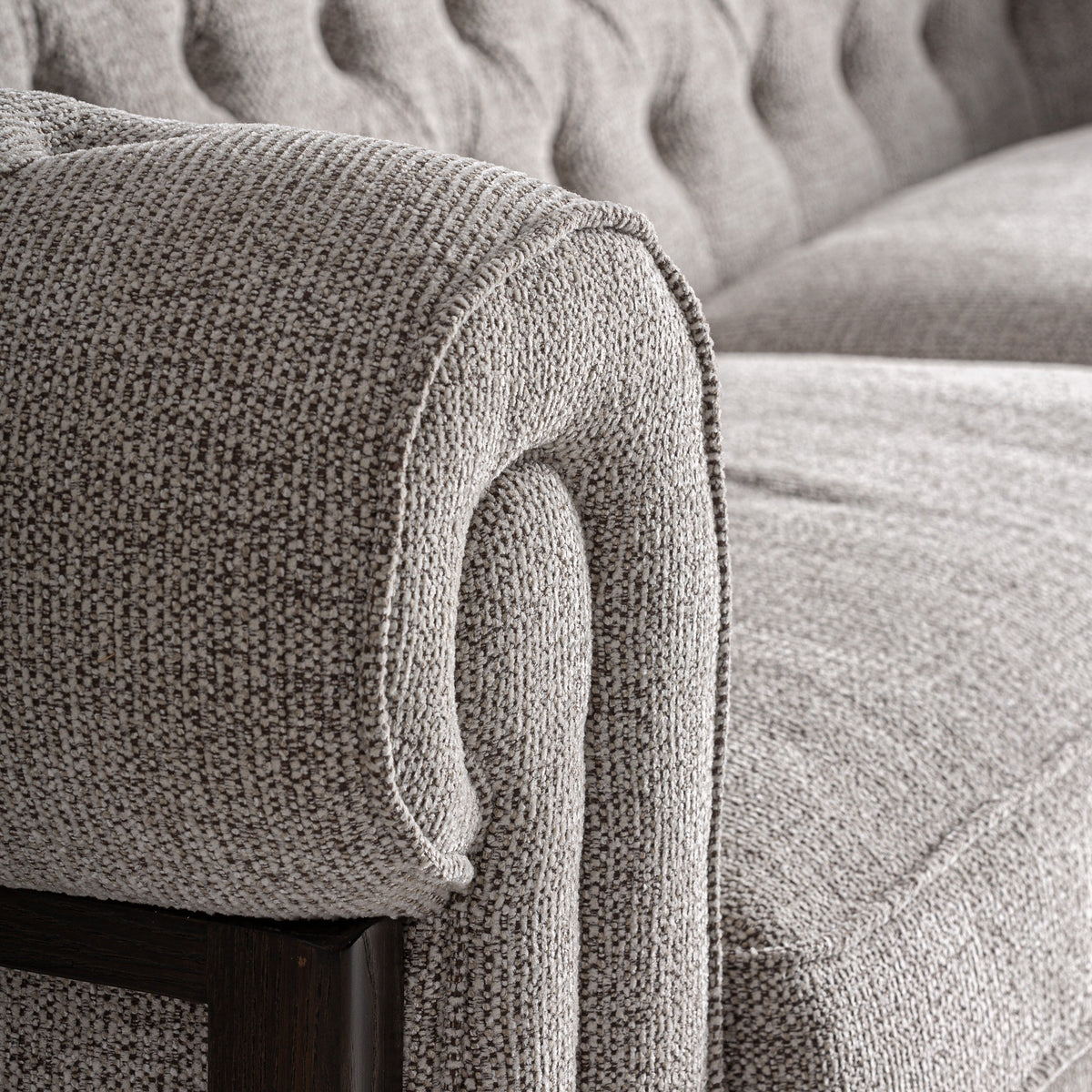 Sofá Ipswich — Madera de fresno marrón