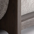 Sofá Ipswich — Madera de fresno marrón