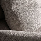 Sofá Jacquard — Madera de olmo marrón