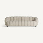 Sofá Lajoux — Poliéster beige