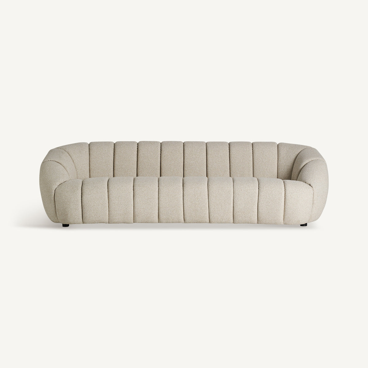 Sofá Lajoux — Poliéster beige