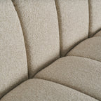 Sofá Lajoux — Poliéster beige