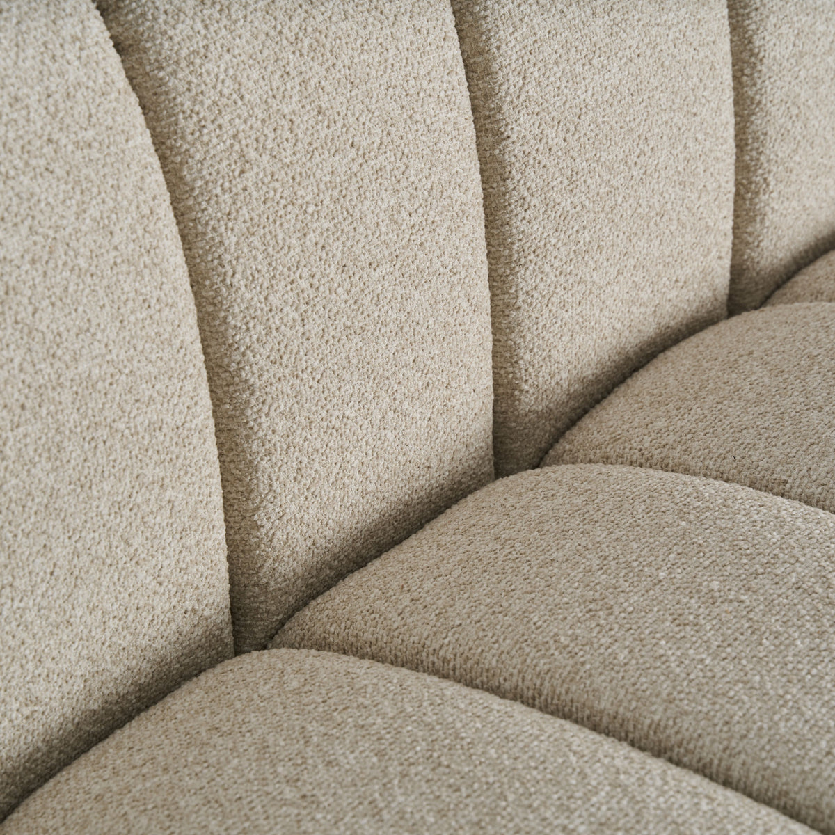 Sofá Lajoux — Poliéster beige