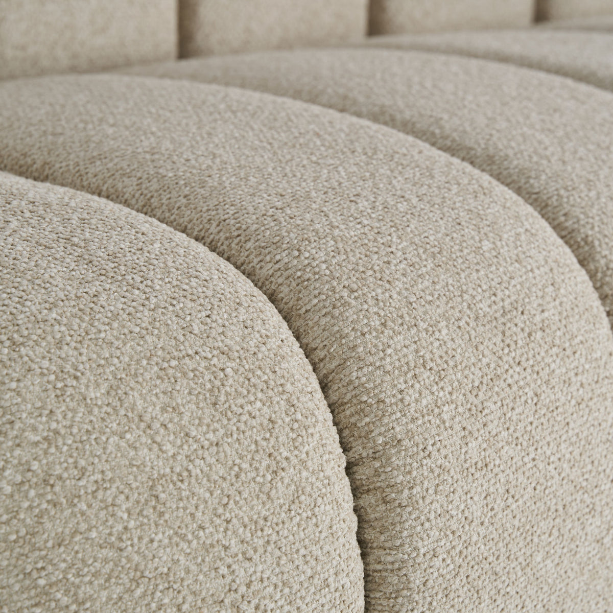 Sofá Lajoux — Poliéster beige