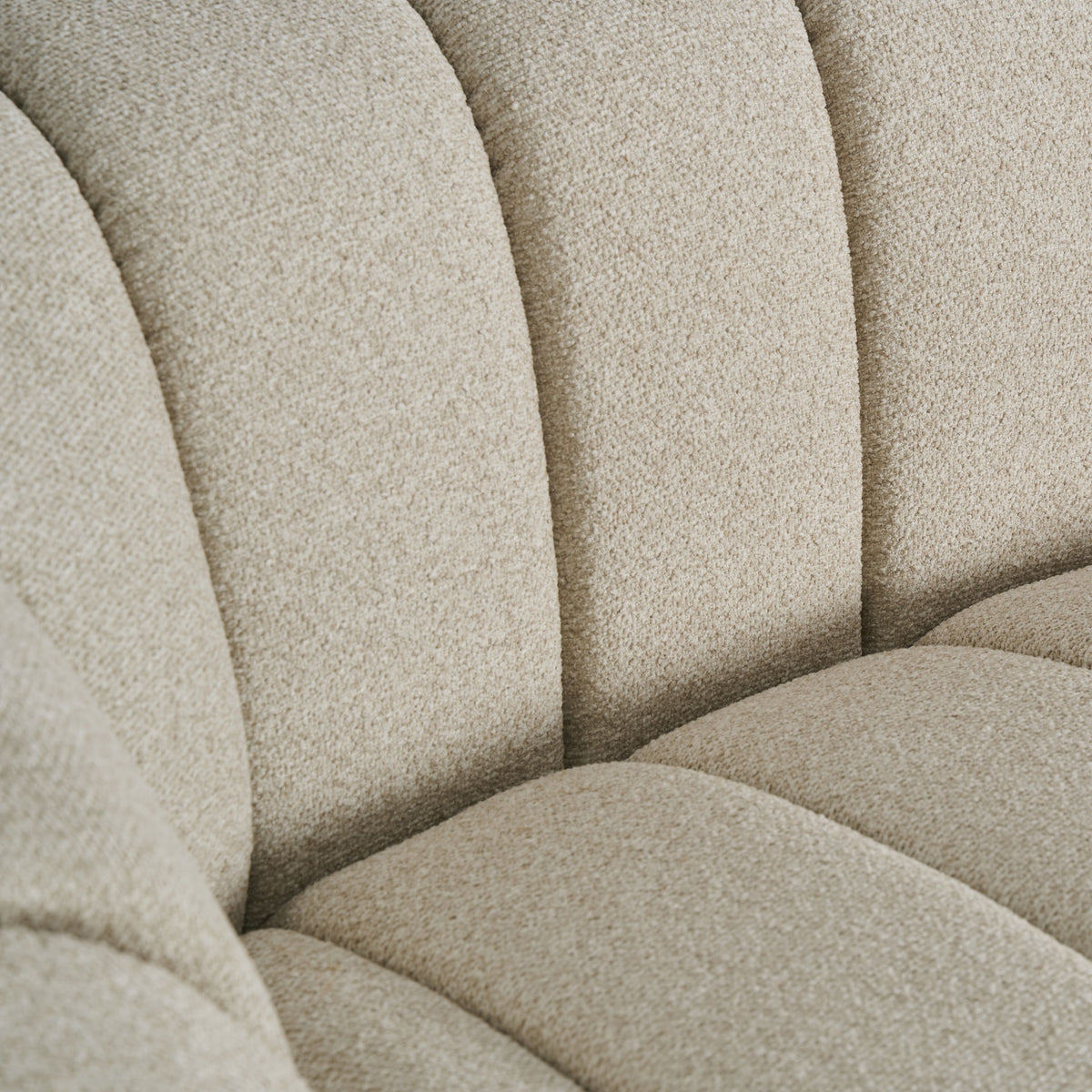 Sofá Lajoux — Poliéster beige