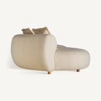 Sofá modular Zakupi — Poliéster beige
