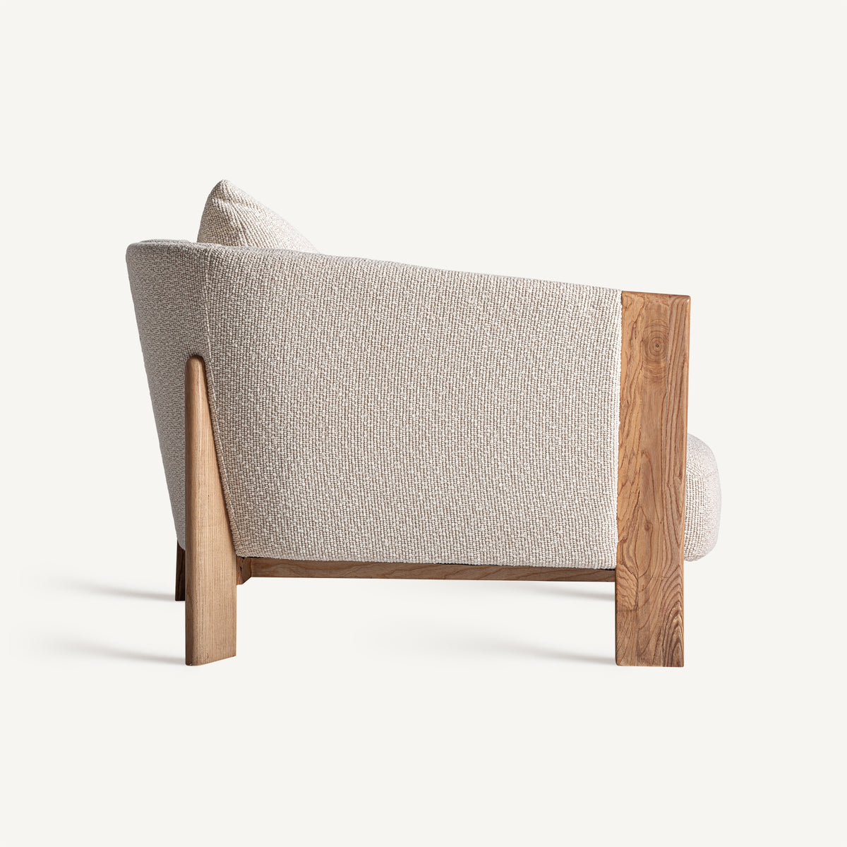 Sofá Nara — Poliéster marrón beige