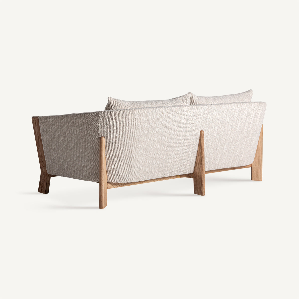Sofá Nara — Poliéster marrón beige