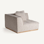 Sofá Vittel — Poliéster beige
