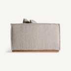 Sofá Vittel — Poliéster beige