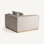 Sofá Vittel — Poliéster beige