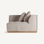 Sofá Vittel — Poliéster beige