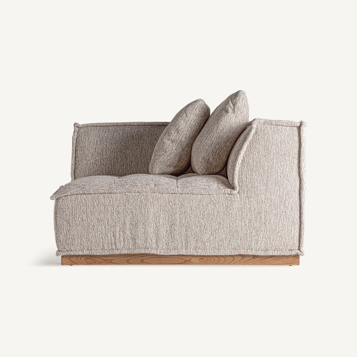 Sofá Vittel — Poliéster beige