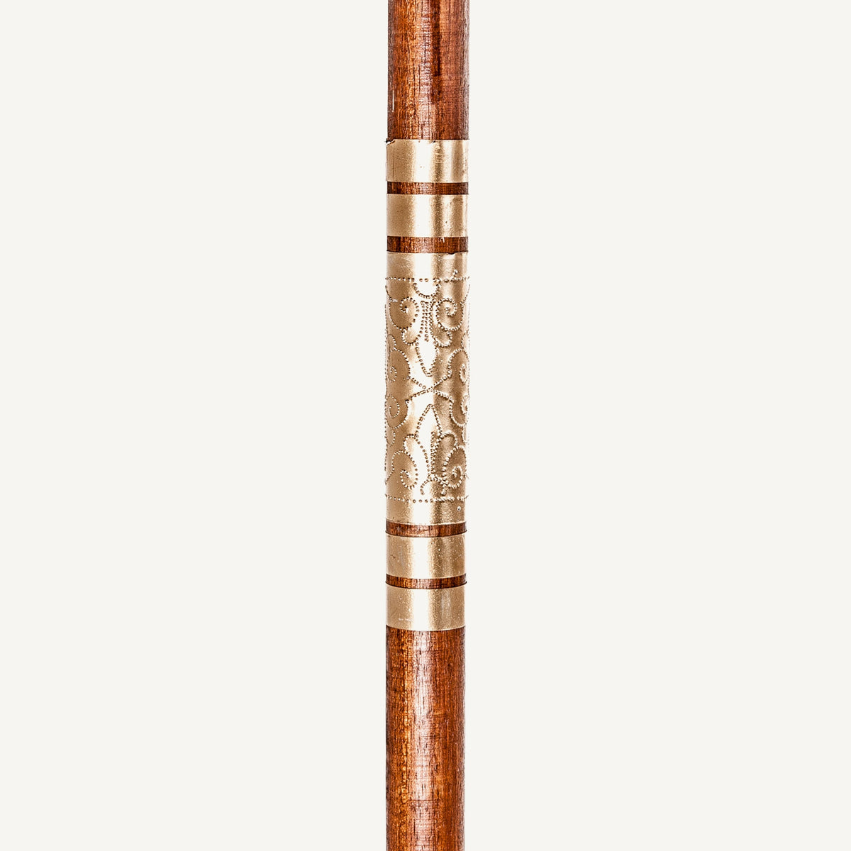 Sombrilla Gela — Madera mindi marrón