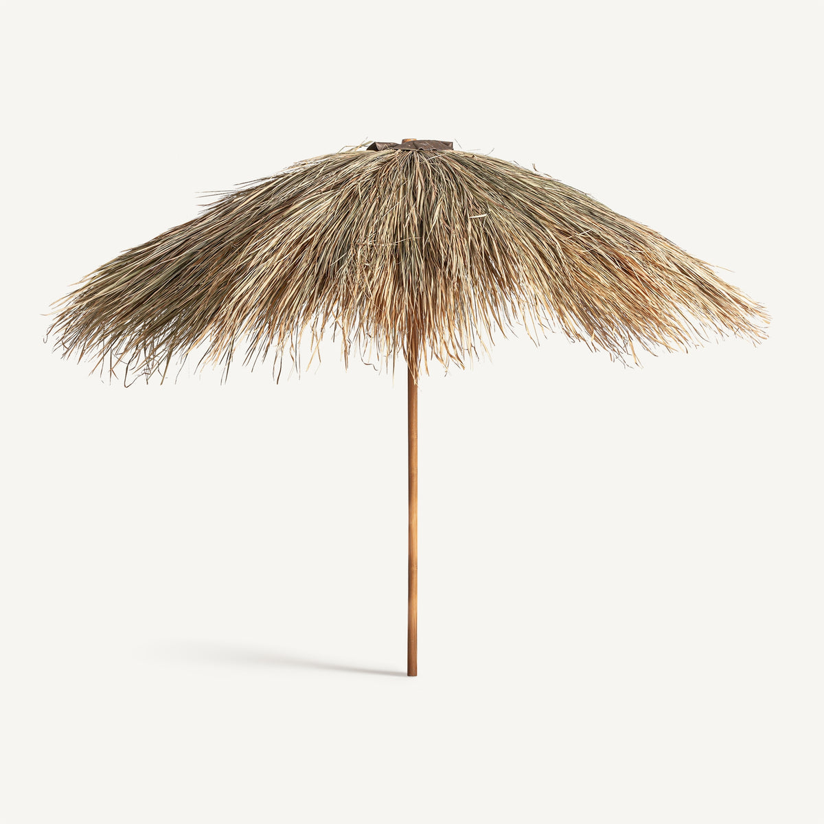 Sombrilla Liwale — Madera de teca marrón
