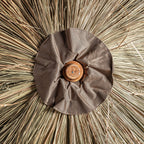 Sombrilla Liwale — Madera de teca marrón