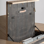 Sonvigo — Madera de olmo reciclado marrón