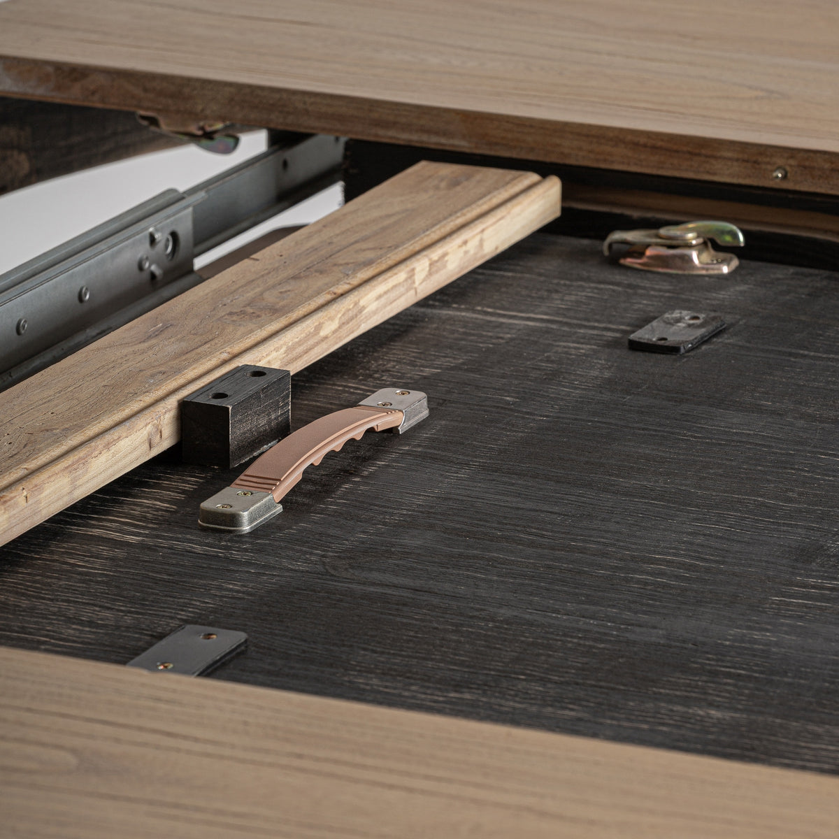 Sonvigo — Madera de olmo reciclado marrón