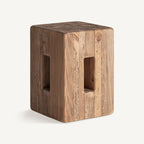 Taburete Celis — Madera de pino reciclado