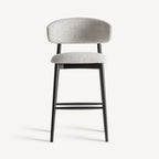 Taburete Erlec — Madera de fresno negro