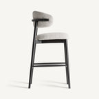 Taburete Erlec — Madera de fresno negro