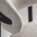 Taburete Erlec — Madera de fresno negro