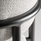 Taburete Erlec — Madera de fresno negro