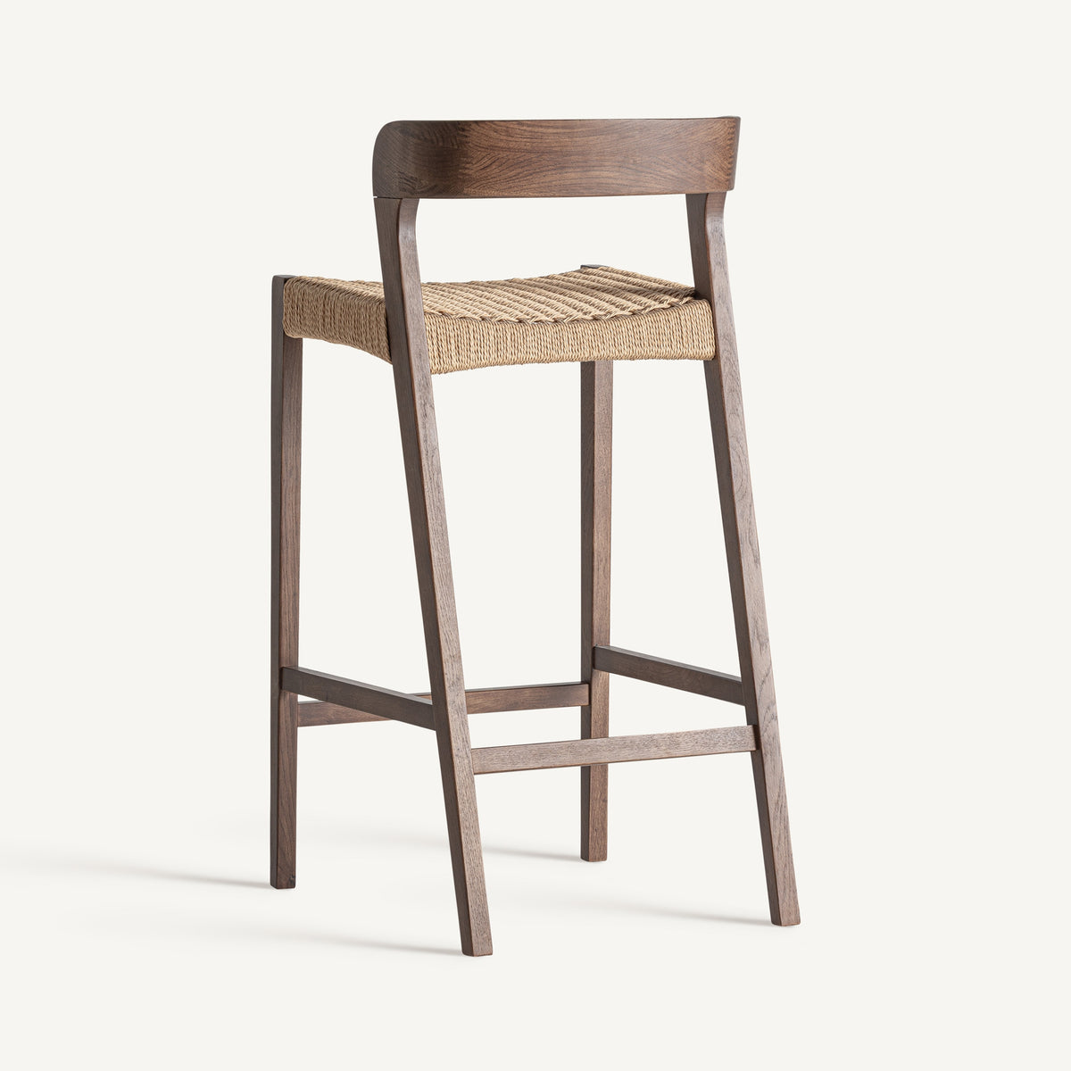 Taburete Flaeh — Madera roble marrón