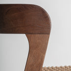 Taburete Flaeh — Madera roble marrón