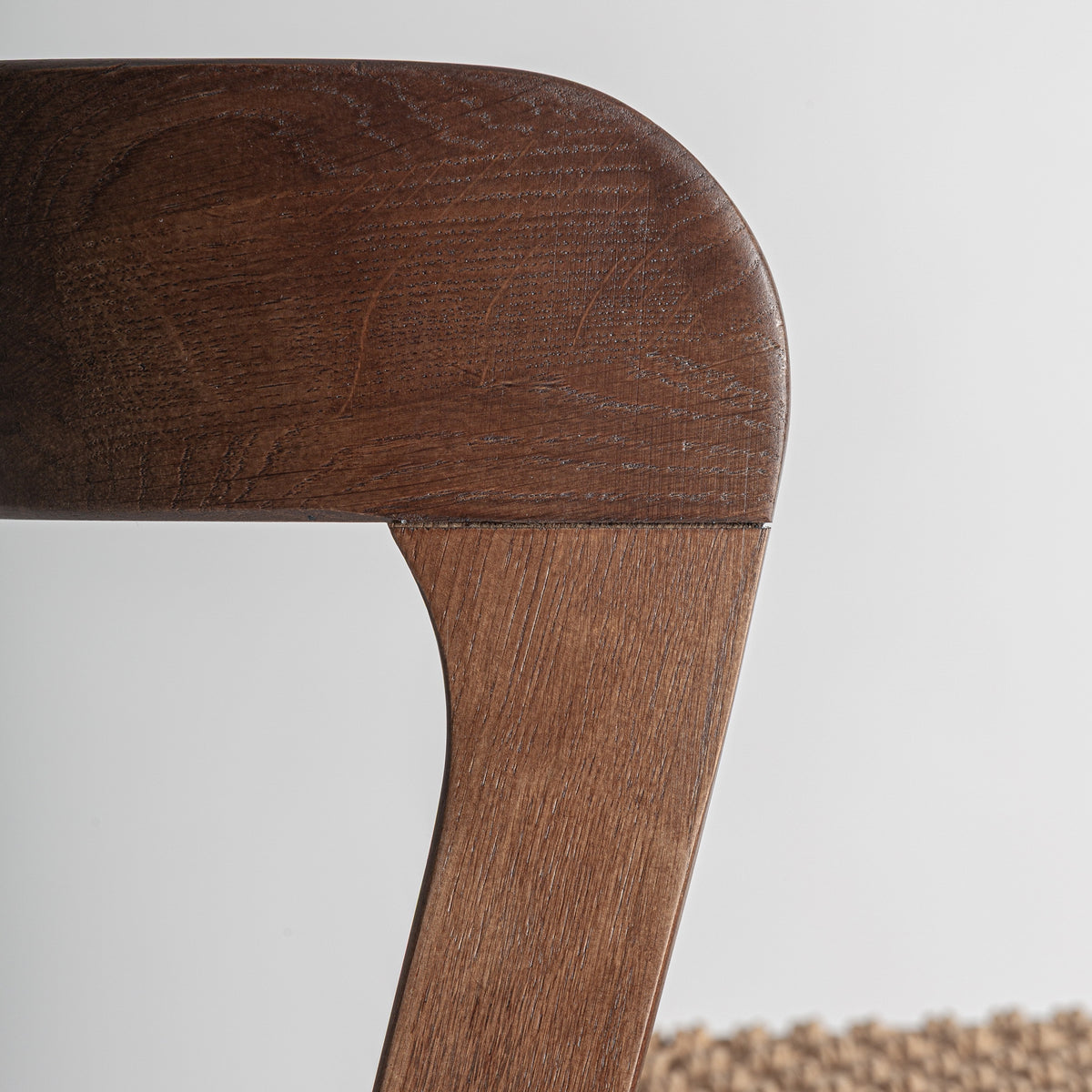 Taburete Flaeh — Madera roble marrón