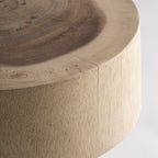 Taburete Kalandi — Madera suar marrón