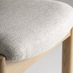 Taburete Namur — Madera de fresno marrón claro