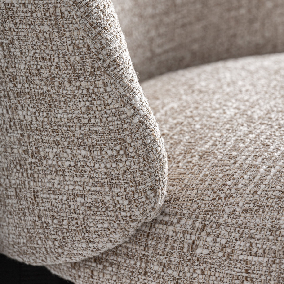 Taburete Sirius — Poliéster beige