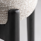 Taburete Sirius — Poliéster beige