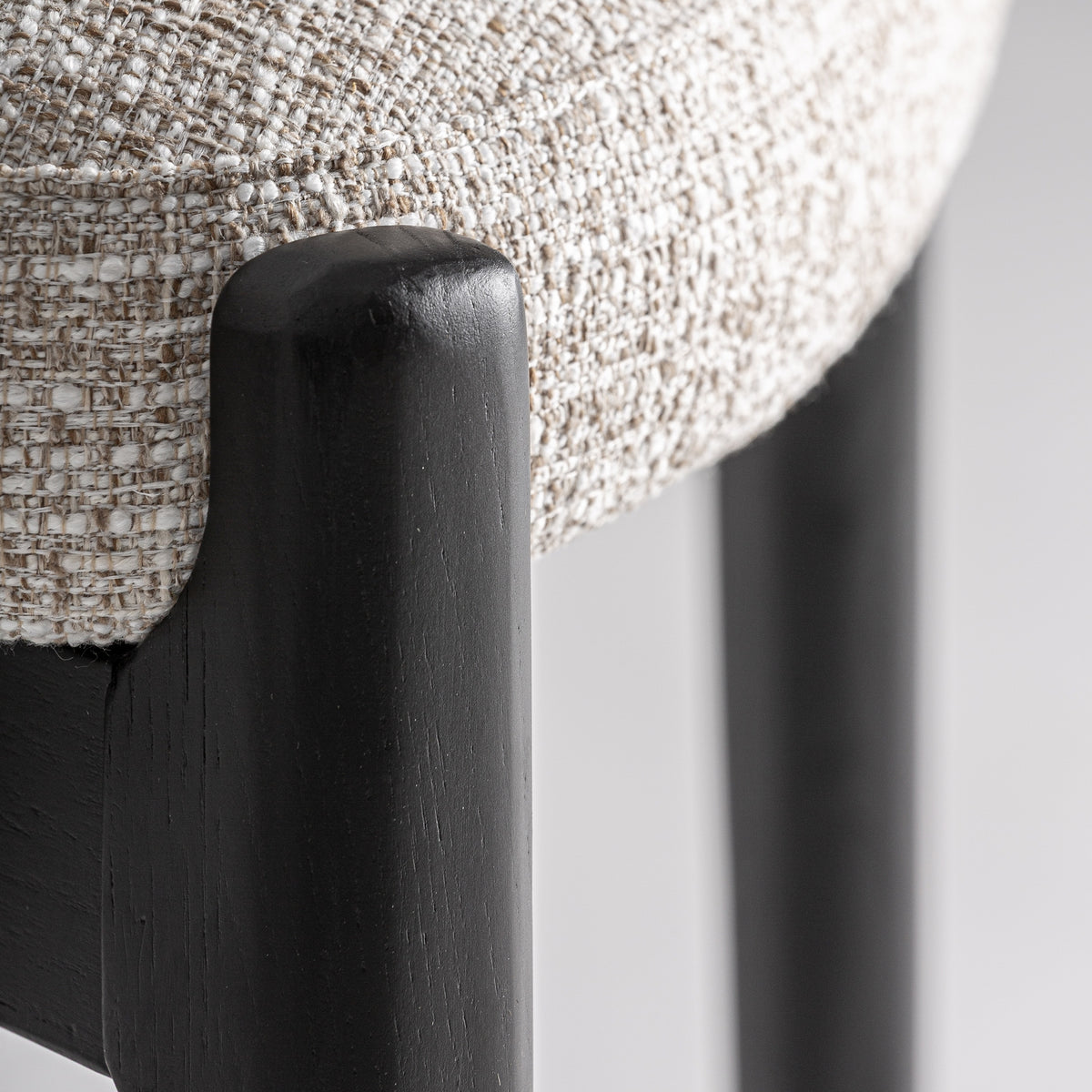 Taburete Sirius — Poliéster beige
