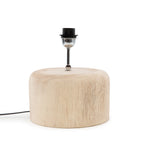 Lámpara de sobremesa Teak Wood Base