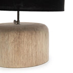 Lámpara de sobremesa Teak Wood Base