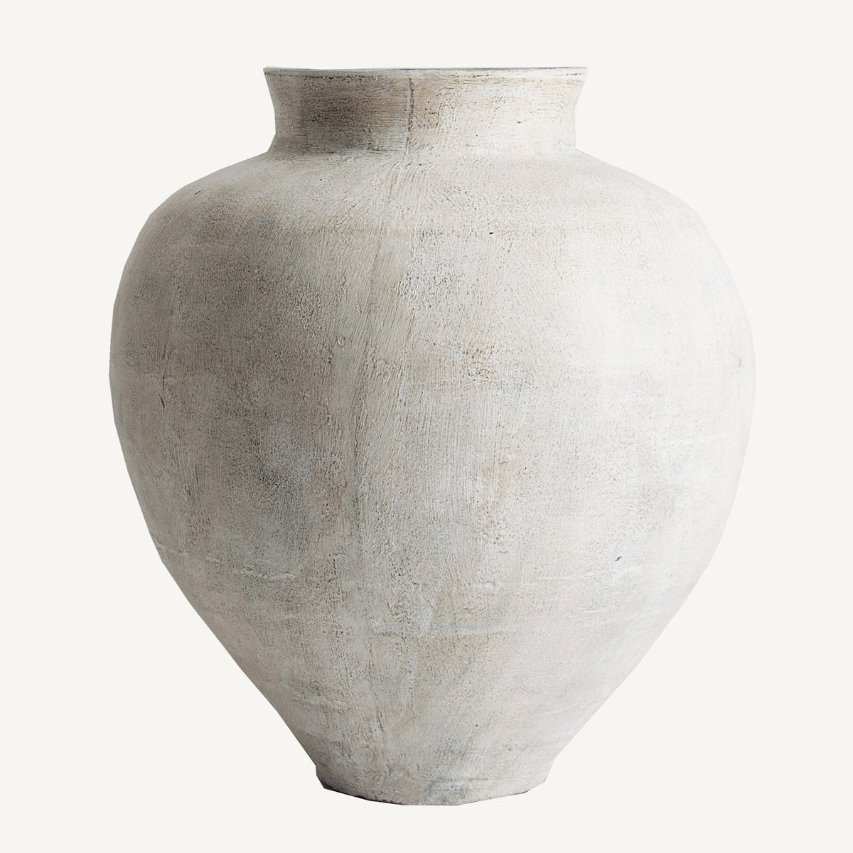 Tinaja Artemisa — Terracota blanco roto