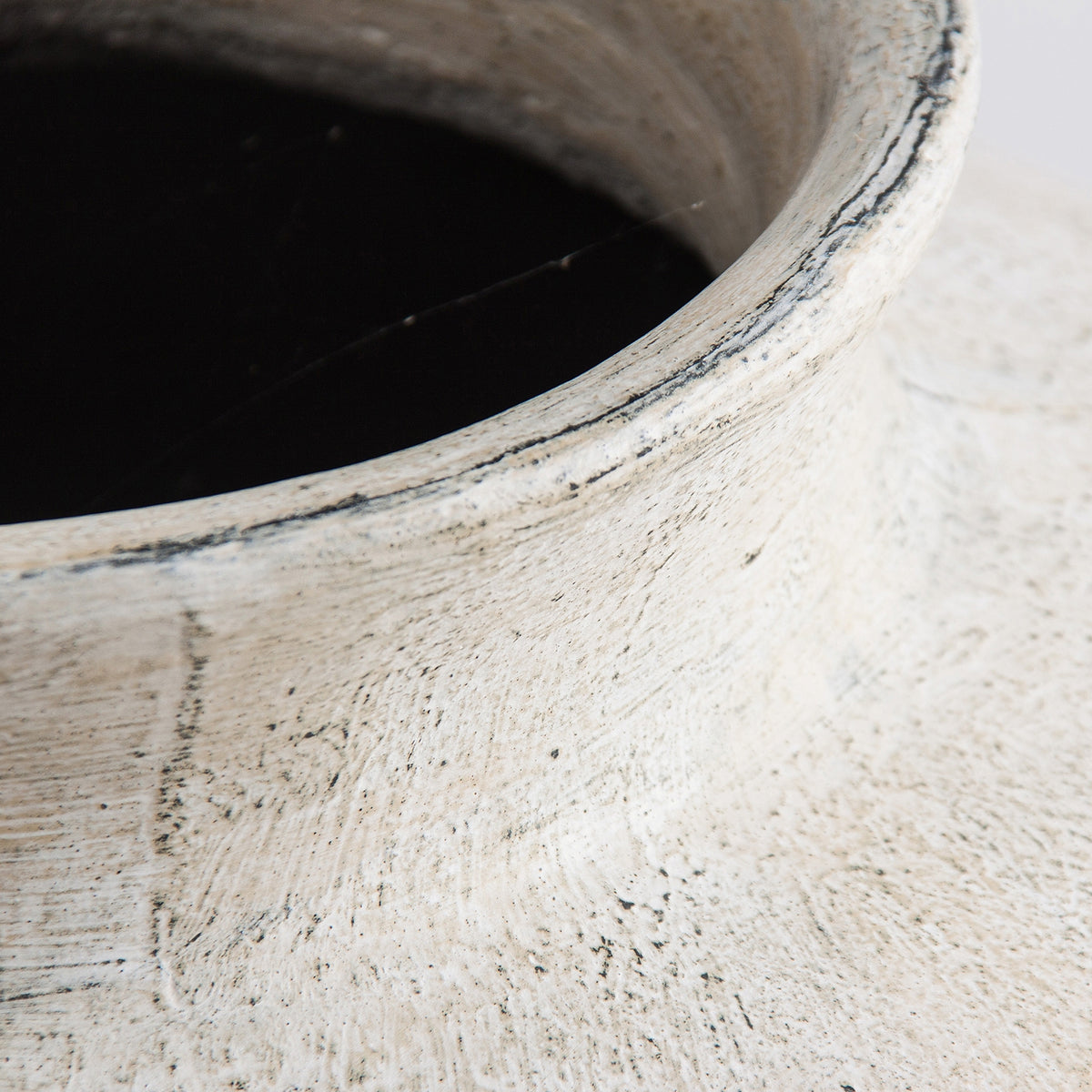 Tinaja Artemisa — Terracota blanco roto