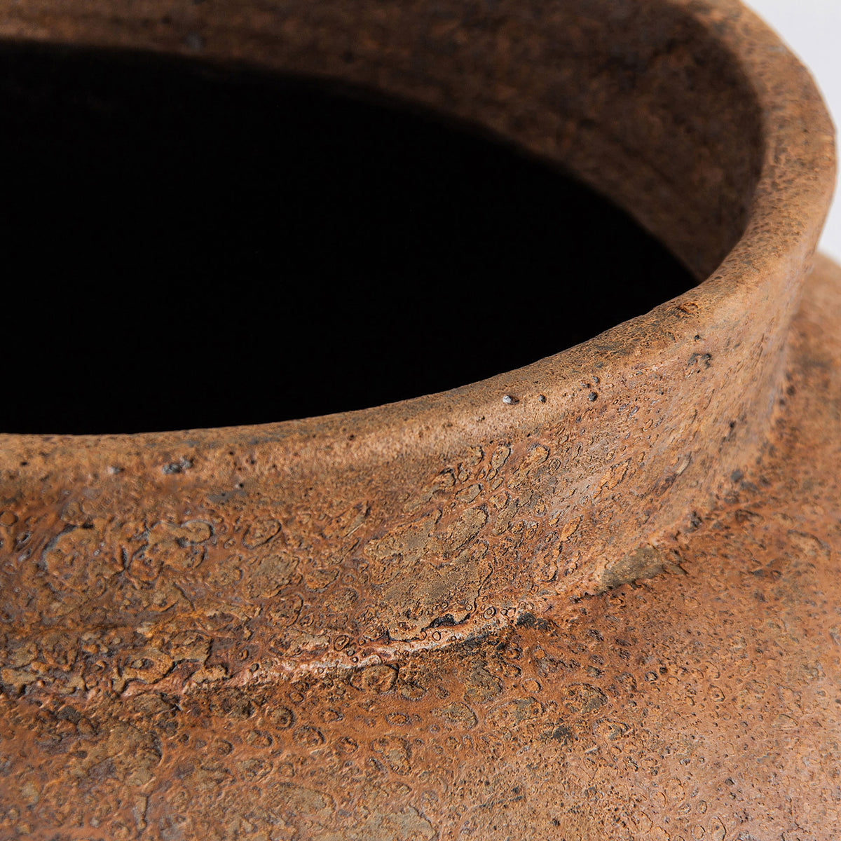 Tinaja Eride — Terracota cobre envejecido