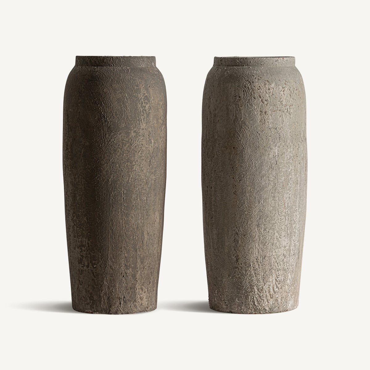 Tinaja Nadia — Terracota gris rugoso